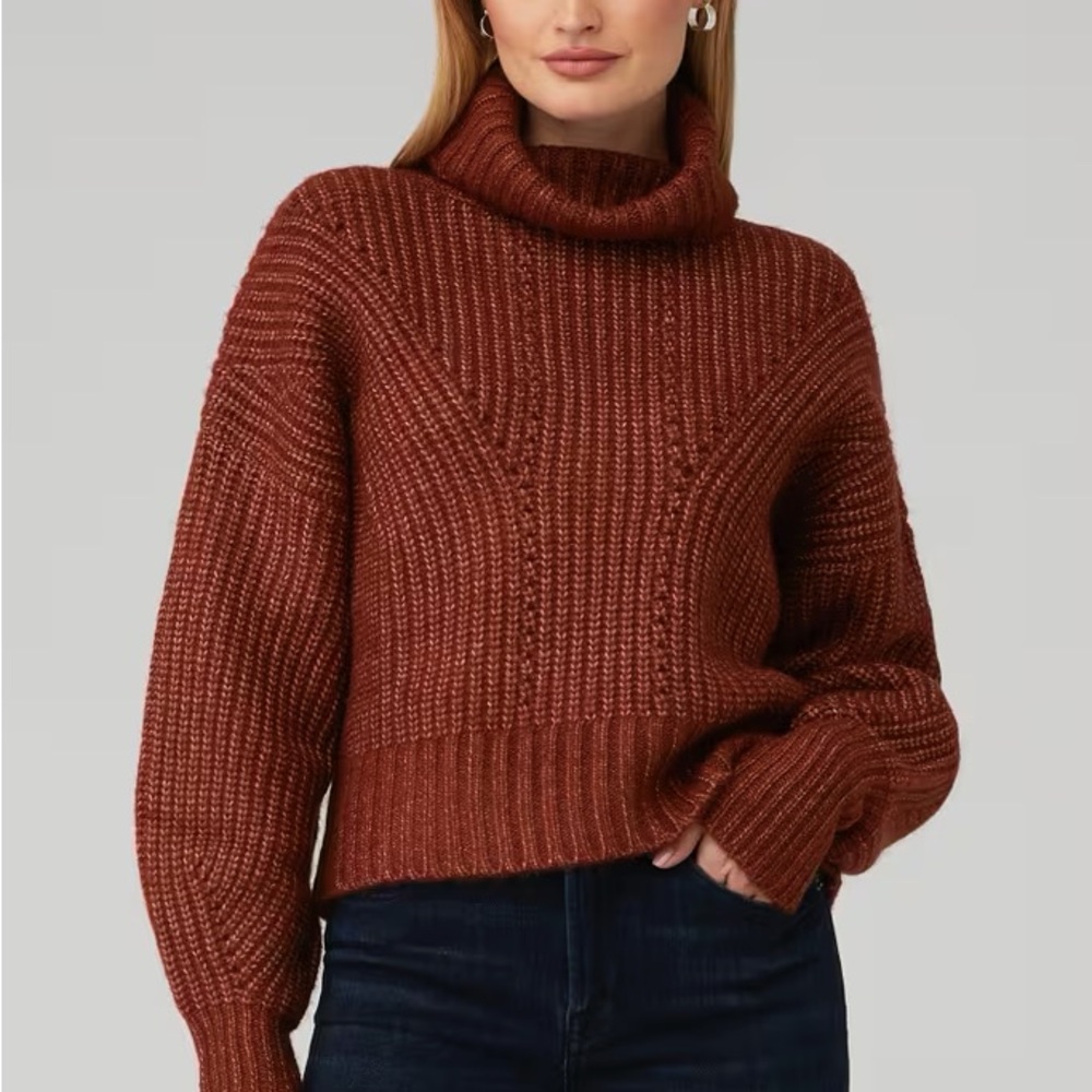 Varley Rogan Cropped Knit Pullover